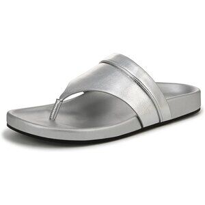 Franco Sarto Women's Brooks Open Round Toe Thong Sandals